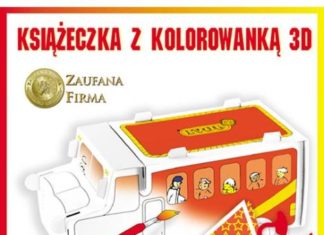 Kolorowanka 3D – Autobus + Plansza + Bajka Dydaktyczna