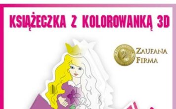 Kolorowanka 3D – Księżniczka + Plansza + Bajka Dydaktyczna