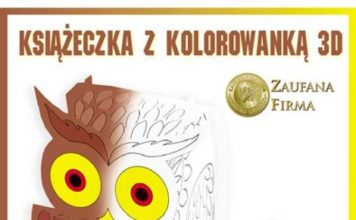 Kolorowanka 3D – Sowa + Plansza + Bajka Dydaktyczna