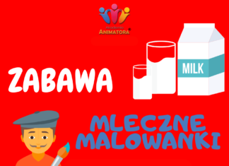 Mleczne Malowanki – Zabawy Dla Dzieci