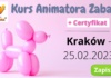 Stacjonarny Kurs Animatora Zabaw Kraków 25.02.2023 – Rejestracja
