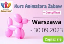 Kurs Animatora Zabaw Warszawa