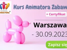 Kurs Animatora Zabaw Warszawa