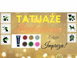 Tatuaże Brokatowe