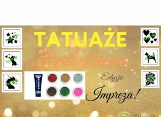 Tatuaże Brokatowe