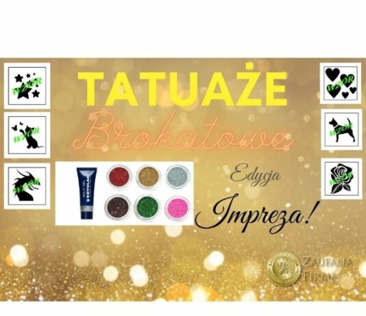 Tatuaże Brokatowe