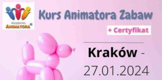 Kraków Kurs Animatora Zabaw