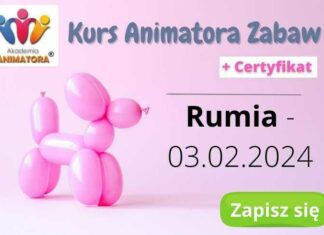 Kurs Animatora Zabaw dla Dzieci Rumia Gdynia Gdańsk