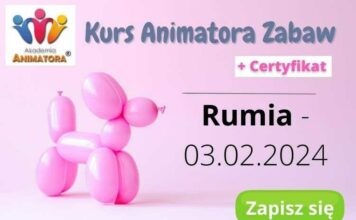 Kurs Animatora Zabaw dla Dzieci Rumia, Gdynia, Gdańsk – 03.02.2024 Kurs Animatora Zabaw dla Dzieci Rumia Gdynia Gdańsk