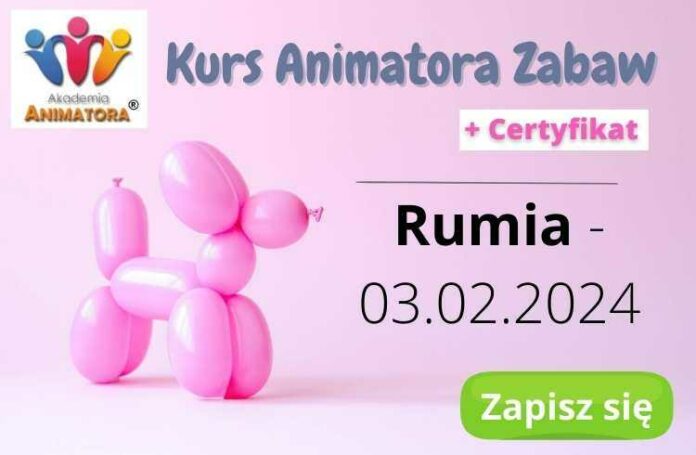 Kurs Animatora Zabaw dla Dzieci Rumia Gdynia Gdańsk