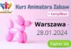 Kurs Animatora Warszawa