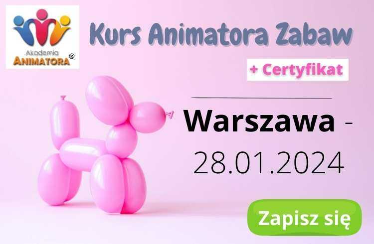 Kurs Animatora Warszawa