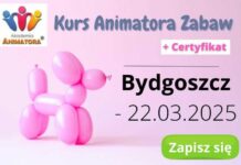 Kurs Animatora dla Dzieci Bydgoszcz 22.03.2025 Kurs Animatora Bydgoszcz 2025