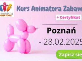Kurs Animatora Poznań 2025