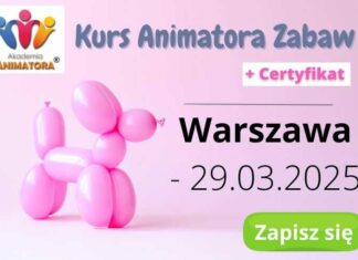 Kurs Animatora Warszawa 2025