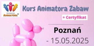 Szkolenie Animatora Dziecięcego Poznań