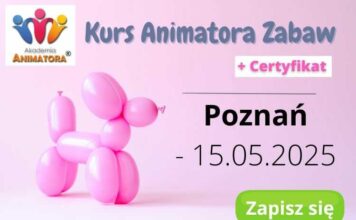 Szkolenie Animatora Dziecięcego Poznań
