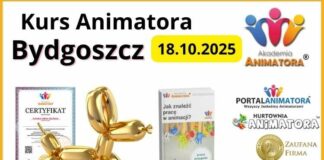 Kurs Animatora dla Dzieci Bydgoszcz – 18.10.2025