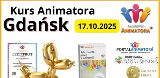Kurs Animatora dla Dzieci Gdańsk – 17.10.2025