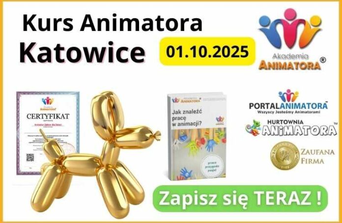 Kurs Animatora dla Dzieci Katowice – 01.10.2025