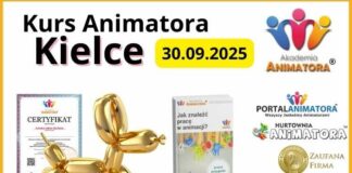 Kurs Animatora dla Dzieci Kielce 30.09.2025