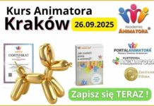 Kurs Animatora dla Dzieci Kraków 26.09.2025
