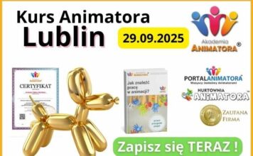 Kurs Animatora dla Dzieci Lublin 29.09.2025
