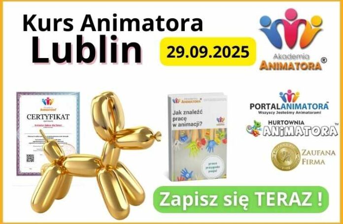Kurs Animatora dla Dzieci Lublin 29.09.2025