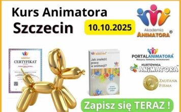 Kurs Animatora dla Dzieci Szczecin – 10.10.2025 Kurs Animatora dla Dzieci Szczecin – 10.10.2025