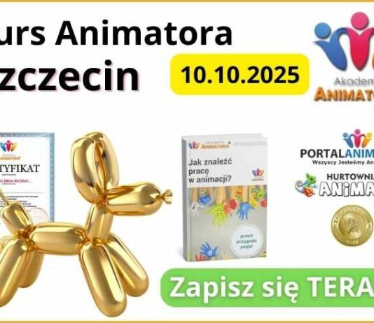 Kurs Animatora dla Dzieci Szczecin – 10.10.2025