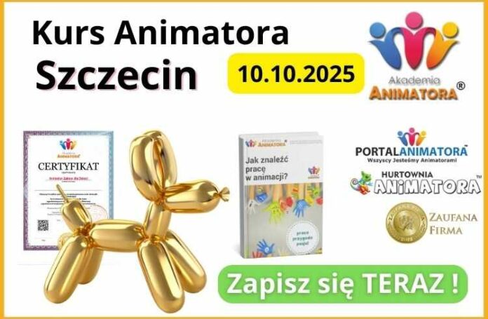 Kurs Animatora dla Dzieci Szczecin – 10.10.2025