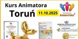 Kurs Animatora dla Dzieci Toruń – 11.10.2025