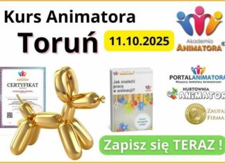 Kurs Animatora dla Dzieci Toruń – 11.10.2025