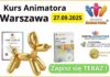 Kurs Animatora dla Dzieci Warszawa Stacjonarnie 27.09.2025