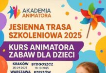 Hej, Animatorze! Jesienna Trasa 2025 — spotkajmy się na żywo w Twoim mieście