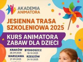Hej, Animatorze! Jesienna Trasa 2025 — spotkajmy się na żywo w Twoim mieście