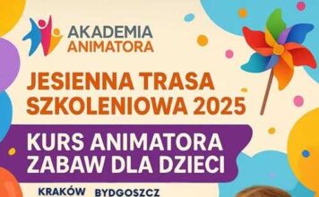 Hej, Animatorze! Jesienna Trasa 2025 — spotkajmy się na żywo w Twoim mieście