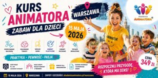 Kurs Animatora dla Dzieci Warszawa z Certyfikatem