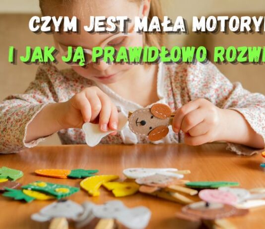 Czym Jest Mała Motoryka i Jak Ją Prawidłowo Rozwijać? Mała dziewczynka bawi się filcowymi zwierzątkami na spinaczach, ćwicząc małą motorykę i sprawność manualną dłoni